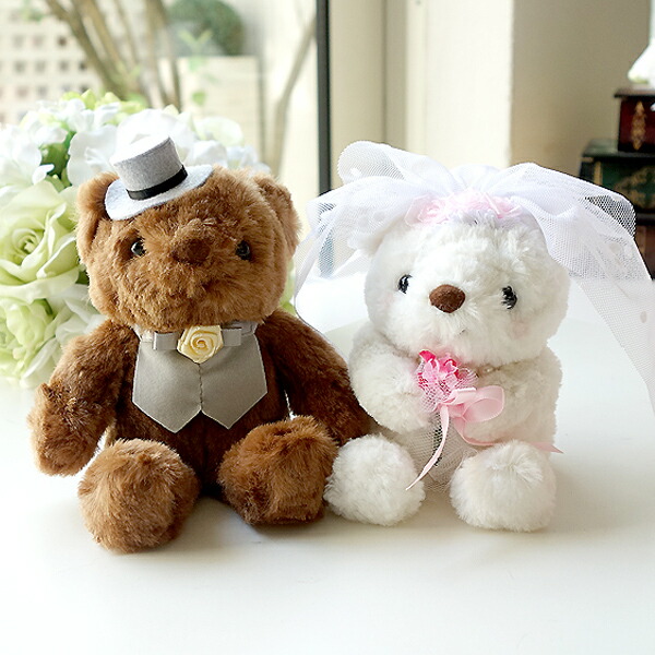 楽天市場】ウェルカムドール｜シロクマ｜結婚式ぬいぐるみ・白