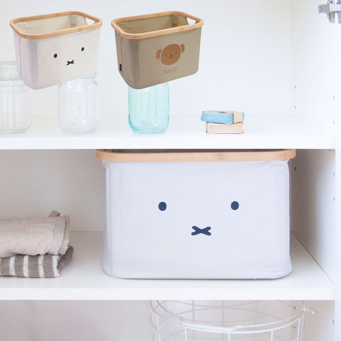 楽天市場】miffy 折り畳み 収納ボックス 2個セット | おもちゃ 収納