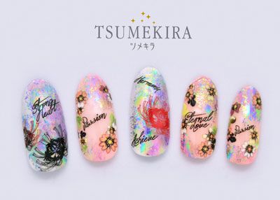 楽天市場 ネイルシール ツメキラ Tsumekira 9月の誕生花 ネイルシール Weekend Charm