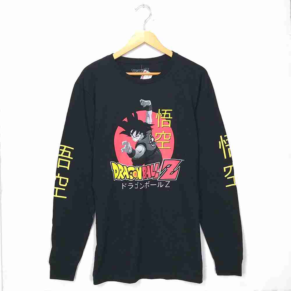 楽天市場】DRAGON BALL 長袖Tシャツ サイズ表記 L ブラック