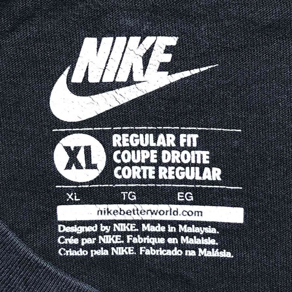 楽天市場 ナイキ スポーツブランドtシャツ サイズ表記 Xl ブラック Nike 半袖 黒 プリント ロゴ ゴールド 金 ビッグｔ ビッグシルエット トライバル 古着 2108 中古 Wv2101 1299 Wego Vintage Online Store