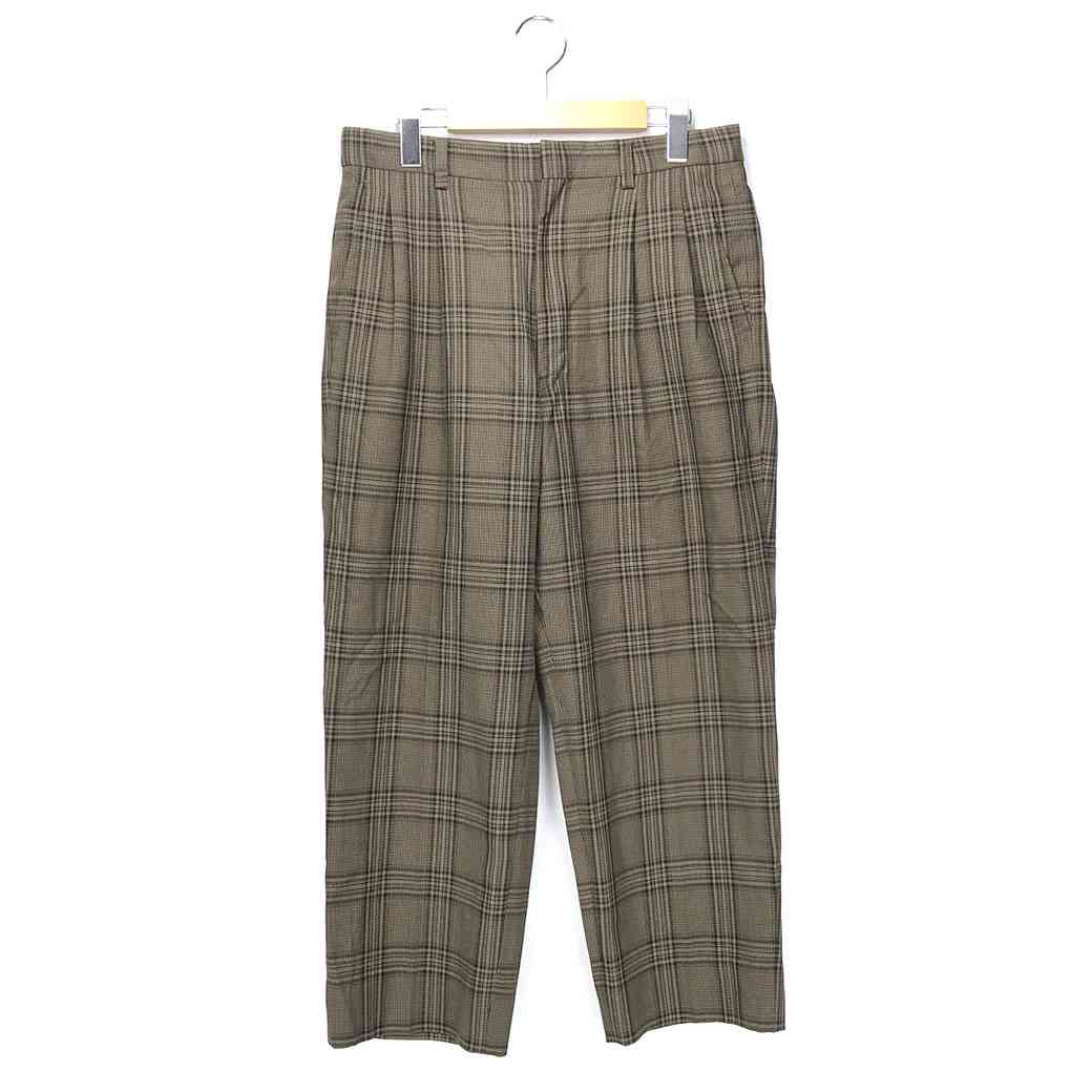 USA製 METRICS チェック柄スラックス ヴィンテージ パンツ チェックテーパードスラックス – WEGO ONLINE STORE