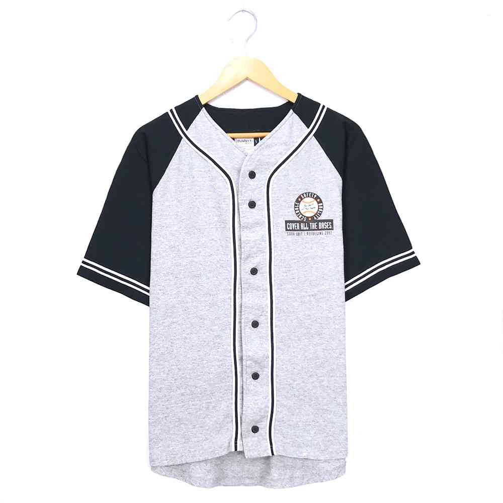 楽天市場 Badger Spot カレッジtシャツ サイズ表記 L グレー プリント 半袖 野球 ベースボールシャツ Baseball 古着 中古 Wv2101 1807 Wego Vintage Online Store