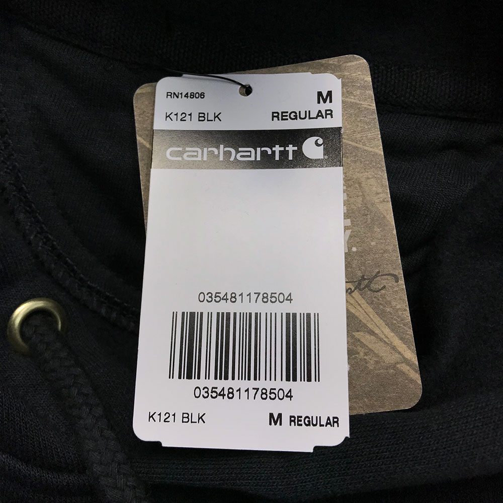 楽天市場 カーハート スウェットパーカ サイズ表記 M ブラック Carhartt プルオーバー 黒 ロゴ ユニセックス 未使用 タグ付き フード 古着 中古 Wv1912 0251 Wego Vintage Online Store