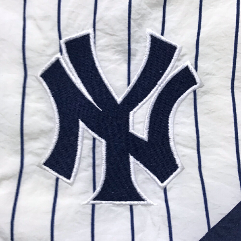 楽天市場 ニューヨークヤンキース スタータージャケット サイズ表記 M ネイビー New York Yankees ナイロン ジャケット Apex Oen エイペックスワン スポーツ Mlb ベースボール 野球 ホワイト 白 紺 古着 中古 Wv1912 0290 Wego Vintage Online Store