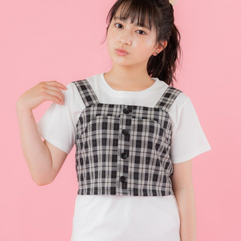楽天市場 Sale50 Off ビスチェ スカート ｔシャツ３点セット Tシャツ レディース カットソー 半袖 トップス ビスチェ スカート セットアップ 150sm 女の子 小学生 学校 Porme ポルミー Wego ウィゴー 服 Wego 楽天市場店