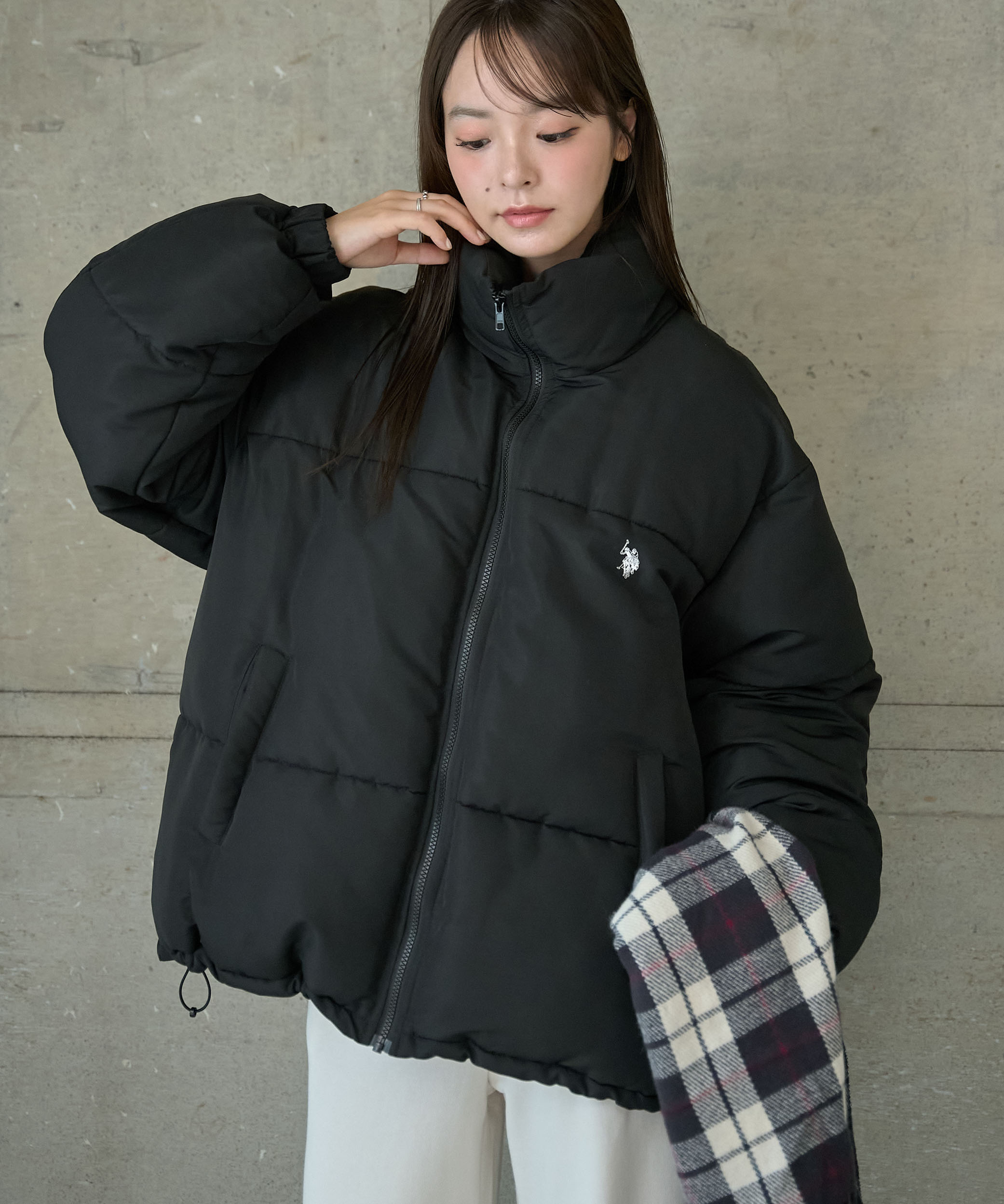 SALE 9899円→5999円】USPOLO別注オーバーサイズパテッドジャケット 
