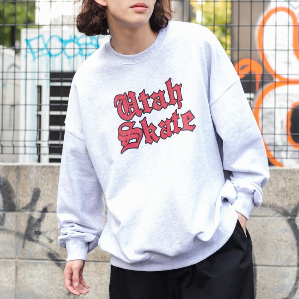 新品未使用✨ STUSSY ワールド ツアー クルー スウェット グレー S