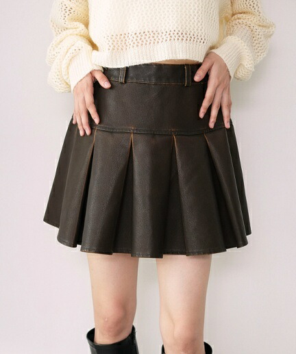 楽天市場】【SALE 3299円→2199円】プリーツスカパン ボトムス