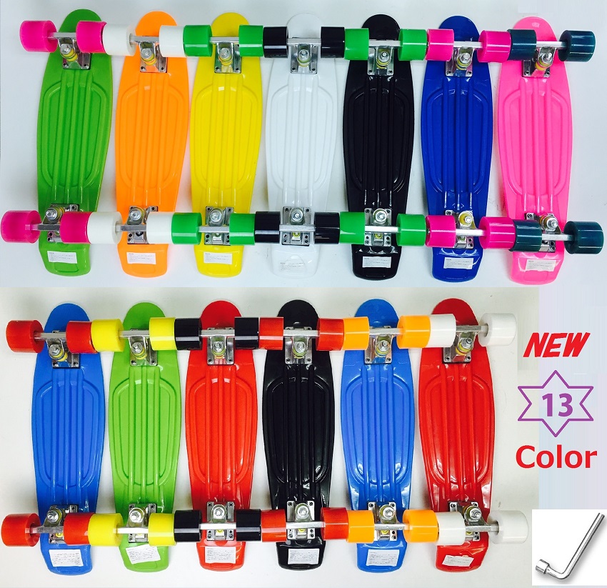 楽天市場】スケートボード ペニータイプ ミニクルーザーボード