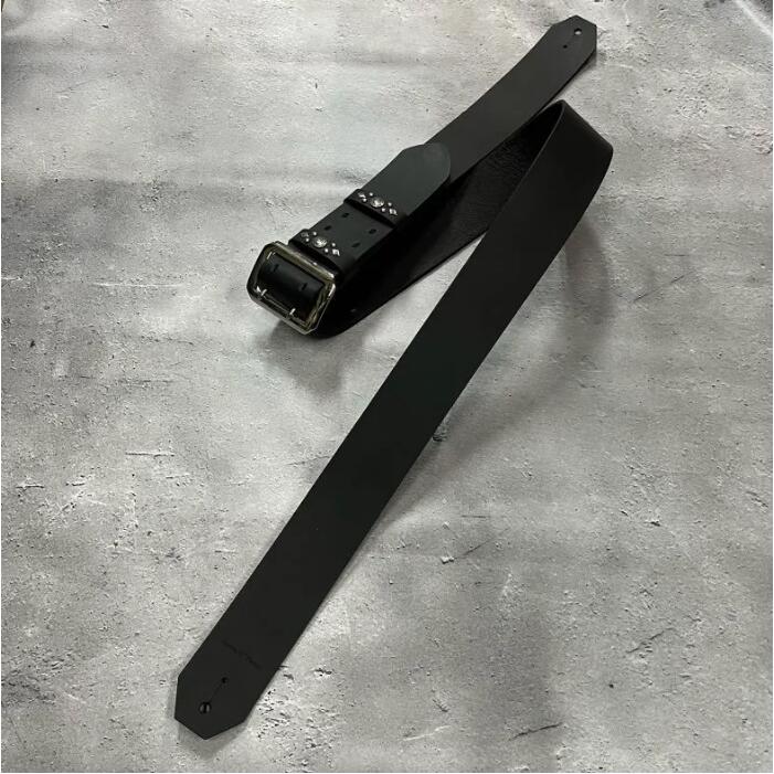 【 50mm Width Hard Leather Guitar Strap / Standard Design 】