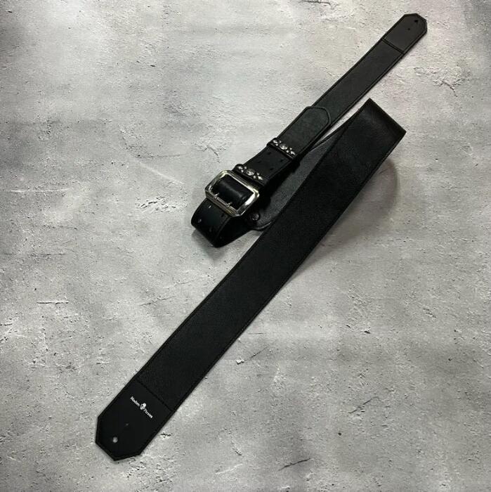 【 60mm Width Soft Leather Guitar Strap / Standard Design 】