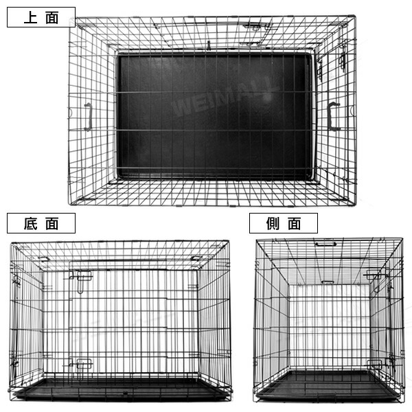 大型犬用 ペットケージ ペットゲージ 犬檻 カゴ 中型犬 XXLサイズの+