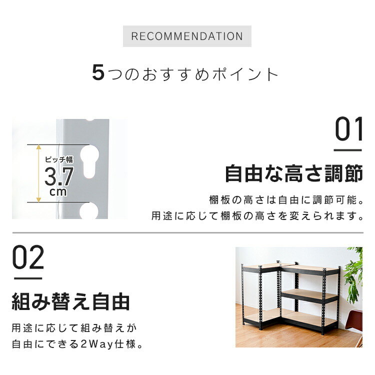 0円offクーポン配布中 ウッドラック 5段 スチールラック スチールシェルフ オープンラック オープンシェルフ ラック 棚 おしゃれ キッチンラック 収納ラック 収納棚 本棚 キッチン 収納 耐荷重175kg アジャスター付き 送料無料 Bloumgrootegast Nl