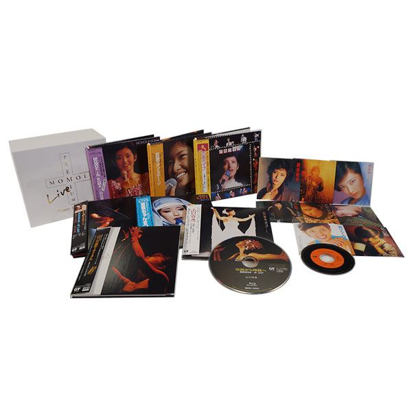 山口百恵 MOMOE LIVE PREMIUM リファイン版 完全生産限定版 12cmCD12枚＋8cmCD8枚＋BD1枚 MHCL-30541 通販限定アイドル
