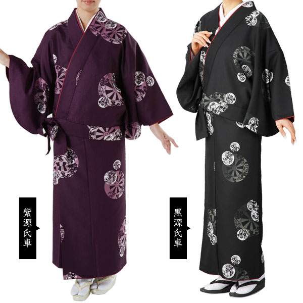楽天市場 二部式着物 セパレート着物 2部式着物 日本製 帯無し着物 仕事着 ユニフォーム わくわく生活