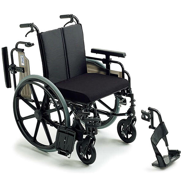 【ミキ】 ビッグサイズ車いす KJP-4（自走型・介助用ブレーキ付き） \u003d非課税\u003d 【メーカー直送】返品交換代引不可 【介護用品】「耐荷重130kg」のビッグサイズ車椅子【通販】