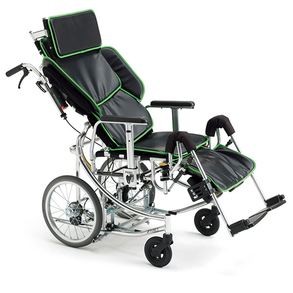 【ミキ】座面昇降型リクライニング式車椅子 NEXTROLLER_spII（ネクストローラーシルバーパッケージツー) \u003d非課税\u003d【製造会社直送】※返品・取り替えっこ不可※代引不可※【介護装置】車いす/イス/在宅/創立/分かりやすい【通信販売】