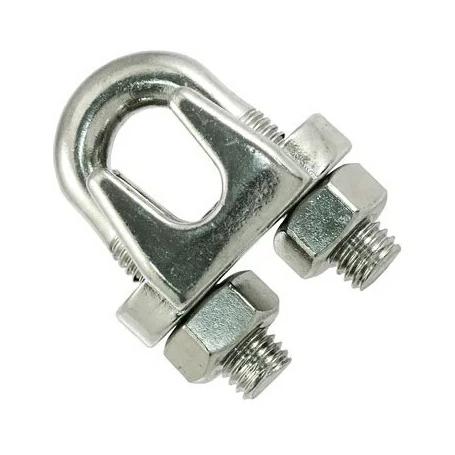 メッキ箱罠用クリップ１０ｍｍ 100個　踏み板 鳥獣被害対策 わな くくりわな ステンパイプ