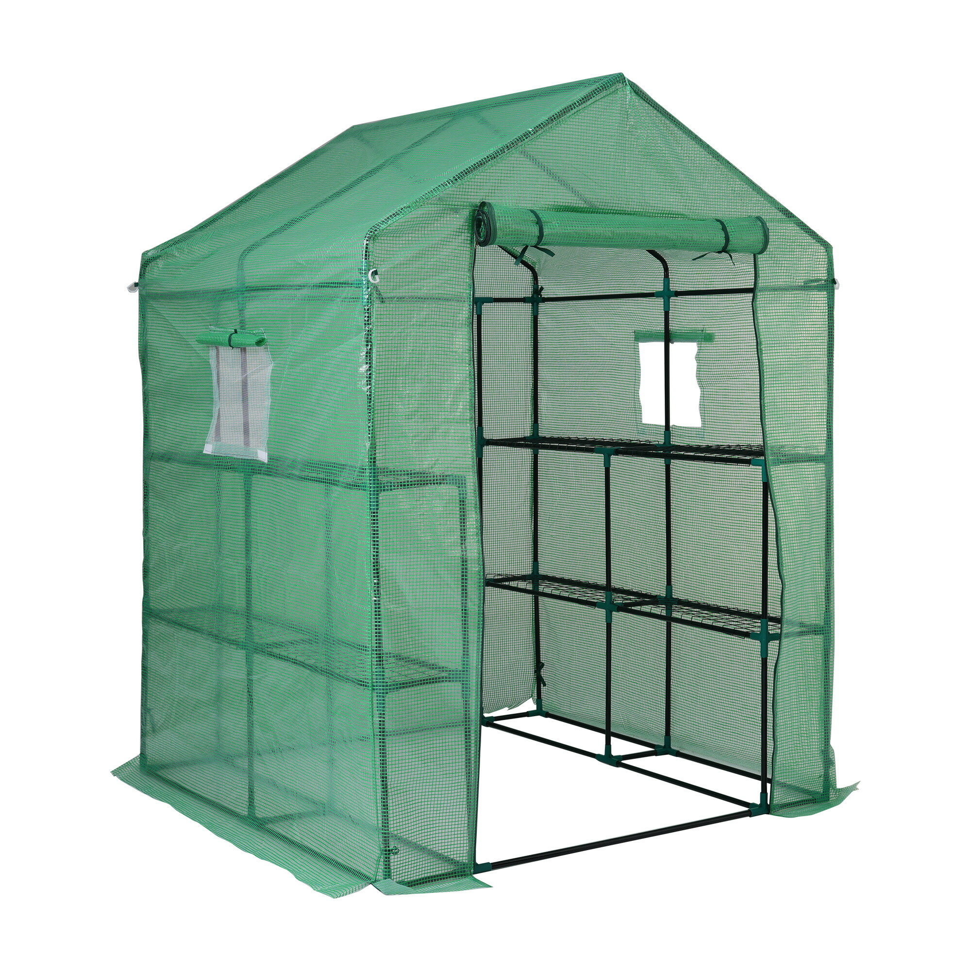 ビニール温室 大型 カバー付き 236*486*180cm 温室 ベランダ 家庭 ビニール温室 大型 温室 家庭用 ベランダ カバー付き W236*D486*H200cm