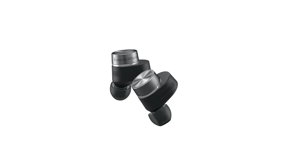 【Bowers \u0026 Wilkins】バウワースアンドウィルキンス True Wireless sound ワイヤレスイヤホン bluetooth 繻子・黒いこと B\u0026W Pi7S2/SB