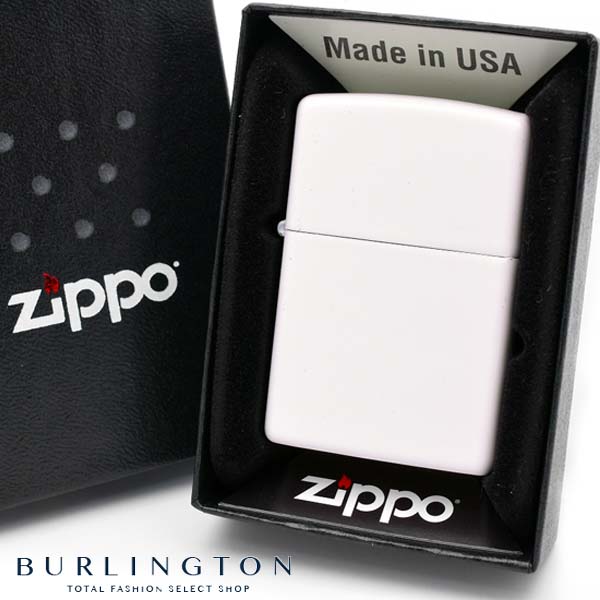 Zippo ジッポ 214 Matte Zippoライター おしゃれ おすすめ かっこいい つや無し ギフト ジッポライター ジッポーライター ツヤなし ブランド プレゼント ホワイト マット メンズ ライター レディース 人気 女性 母 無地 父 男性 白 誕生日 オーバーのアイテム取扱 ライター