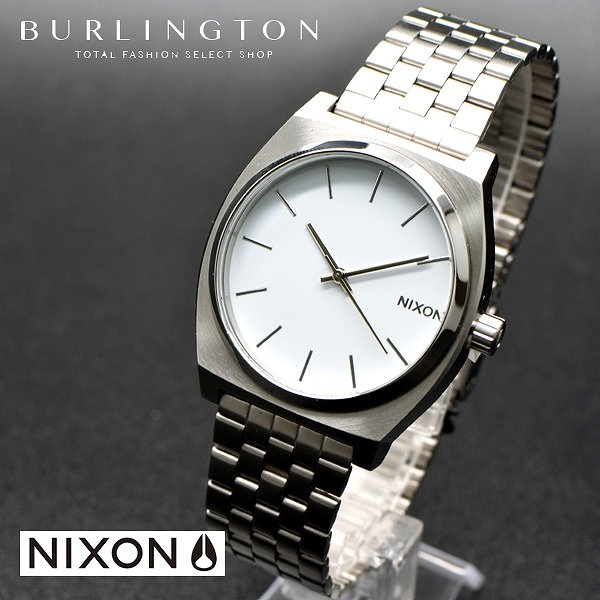 ニクソン NIXON TIME TELLER 腕時計 メンズ A045-100 WHITE 100m防水 シルバー ホワイト 人気 ブランド ニクソンタイムテラー 時計 NIXONタイムテラー おすすめ ウォッチ ランキング 激安 セール sale 男性 ギフト プレゼント あす楽