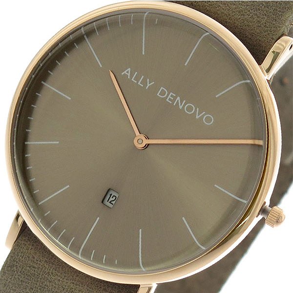 数量限定 特売 アリーデノヴォ 腕時計 レディース Ally Denovo 40mm Am5015 3 Heritage グレーカーキ 人気 ブランド アリーデノヴォ腕時計 アリーデノヴォ時計 可愛い アリー デノヴォ 時計 女性 ギフト プレゼント バーリントン 保証書付 Www Faan Gov Ng