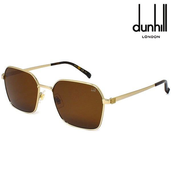 【楽天市場】DUNHILL ダンヒル サングラス メンズ ブランド スマート DU0036S-008 ゴールド ブラウン 人気 高級