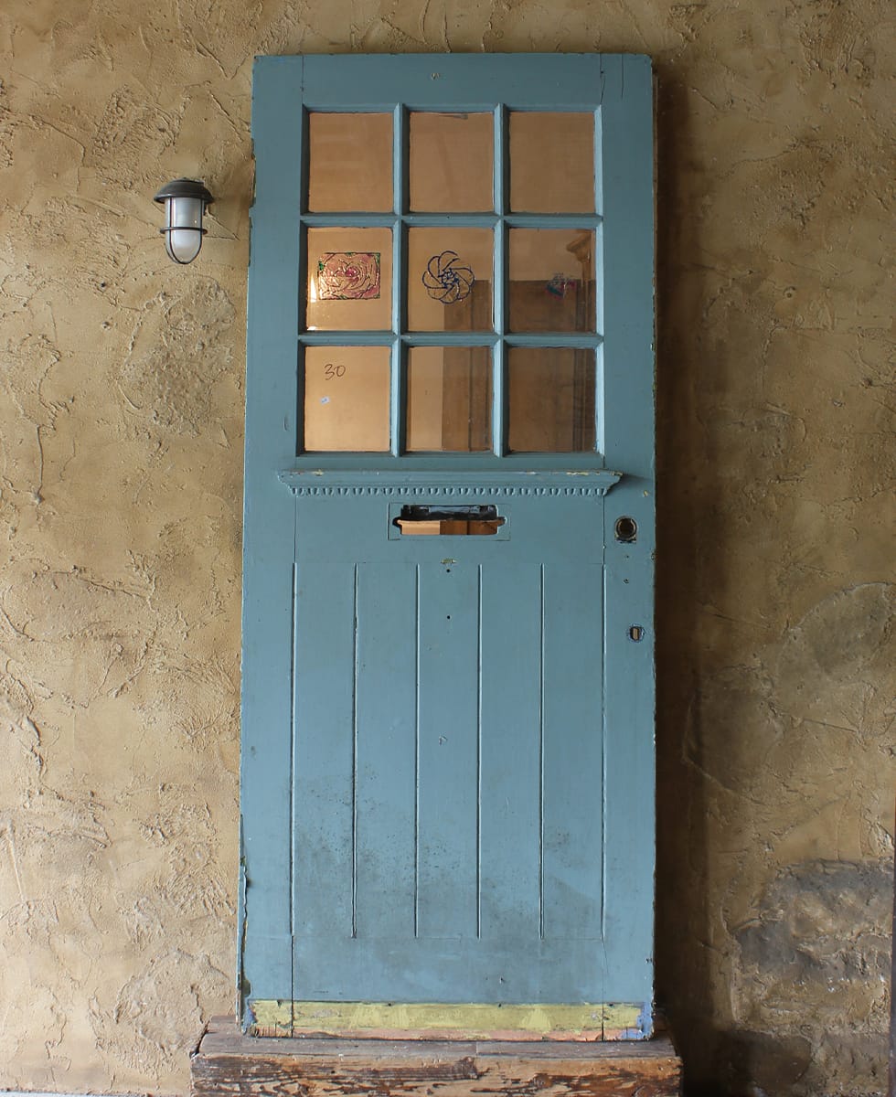 楽天市場】アンティーク ドア ガラスドア ステンドドア ステンド