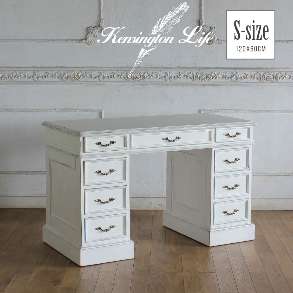 楽天市場】デスク テーブル 机 アンティーク ロココ 家具 フレンチ