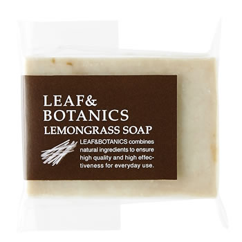 松山油脂　リーフ＆ボタニクス　LEAF＆BOTANICS　オーガニック　マザーソープ　レモングラス　(90g)　石けん　ウェルネス