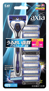 楽天市場】貝印 Xfit クロスフィット スリムパック (本体＋替刃4ヶ付