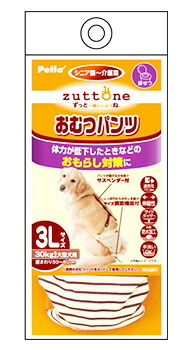 ペティオ ずっとね 老犬介護用 おむつパンツK 3Lサイズ (1個) 犬用介護用品
