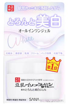 楽天市場 常盤薬品 Sana サナ なめらか本舗 とろんと濃ジェル 薬用美白 N 100g オールインワンジェル 医薬部外品 ドラッグストアウェルネス