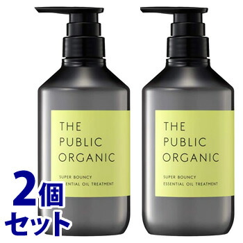 《セット販売》　カラーズ ザ パブリック オーガニック スーパーバウンシー トリートメント 本体 (480mL)×2個セット