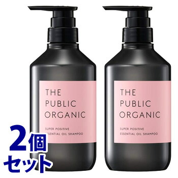 《セット販売》　カラーズ ザ パブリック オーガニック スーパーポジティブ シャンプー 本体 (480mL)×2個セット ノンシリコンシャンプー