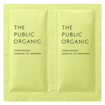 【◇】　カラーズ ザ パブリック オーガニック スーパーバウンシー シャンプー＆ヘアトリートメント 1DAYトライアル (10mL＋10mL)