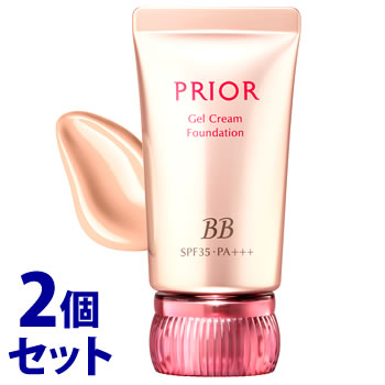 《セット販売》　資生堂 プリオール 美つや BB ジェルクリーム n オークル2 SPF35 PA+++ (30g)×2個セット PRIOR　【送料無料】　【smtb-s】