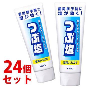 《書き割り売りわたす》 名取り草 つぶ塩 薬用ハミガキ (180g)×24個書き割り  歯磨剤粉 【治療法部外品】