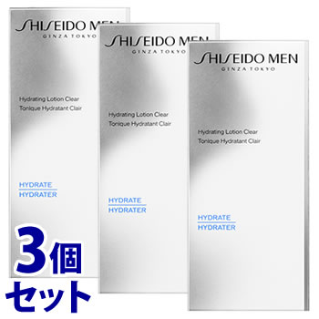 《セット販売》　資生堂 メン ハイドレーティング ローション C (150mL)&times;3個セット 男性用 化粧水 SHISEIDO MEN｜ドラッグストアウェルネス