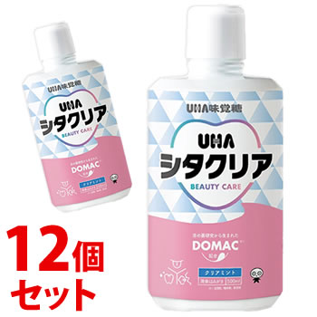 《セット販売》 UHA味覚糖 シタクリア 液体はみがき クリアミント (500mL)×12個セット 液体歯磨き 液体ハミガキ 【送料無料】 【smtb-s】|ドラッグストアウェルネス