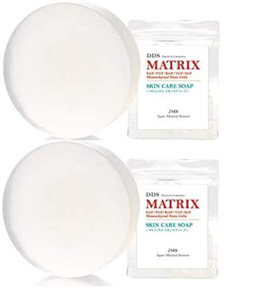 DDS MATRIX SKIN CARE SOAP（マトリックス スキンケア ソープ）80g 洗顔石鹸 全身にも 2個セット画像