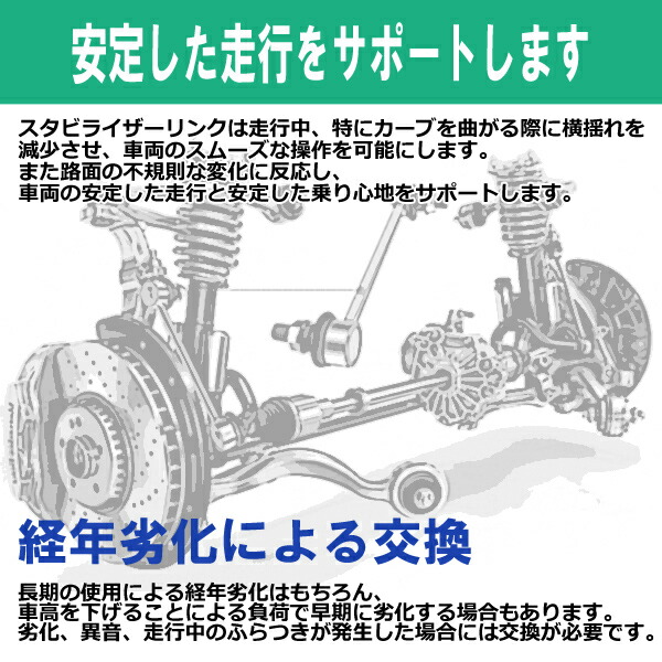 即日出師 プジョー 307 308 Rcz シトロエン C4 Ds5 スタビライザー連係 正面 決定付けるおんなじ 左右2スクリプトしつらえる 送料無料 Atiko Kz