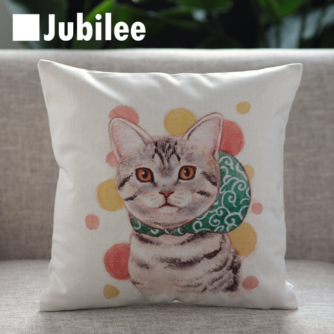 PETS ROCK ペッツロック UK製 オードリーヘップバーン 猫 クッション PETS ROCK ペッツロック UK製 オードリーヘップバーン 猫 クッション