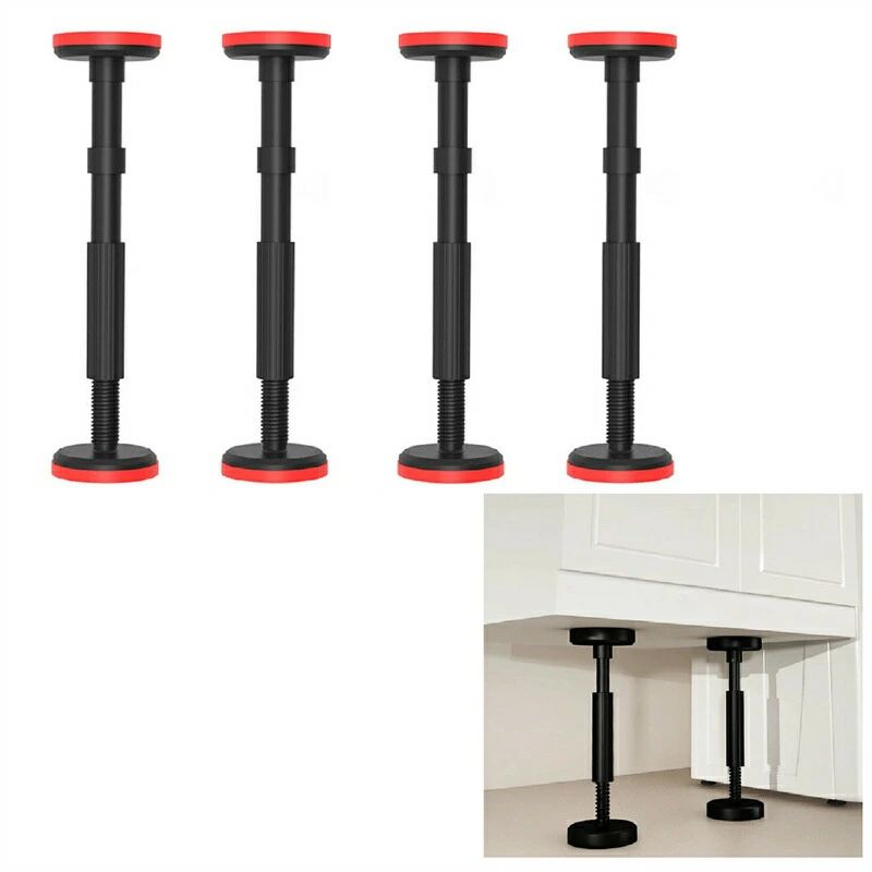 【スーパーSALE！】転倒防止 家具固定ポール 突っ張り棒 4本1組 高さ18~45cm対応 耐圧約 200kg 防災グッズ 耐震