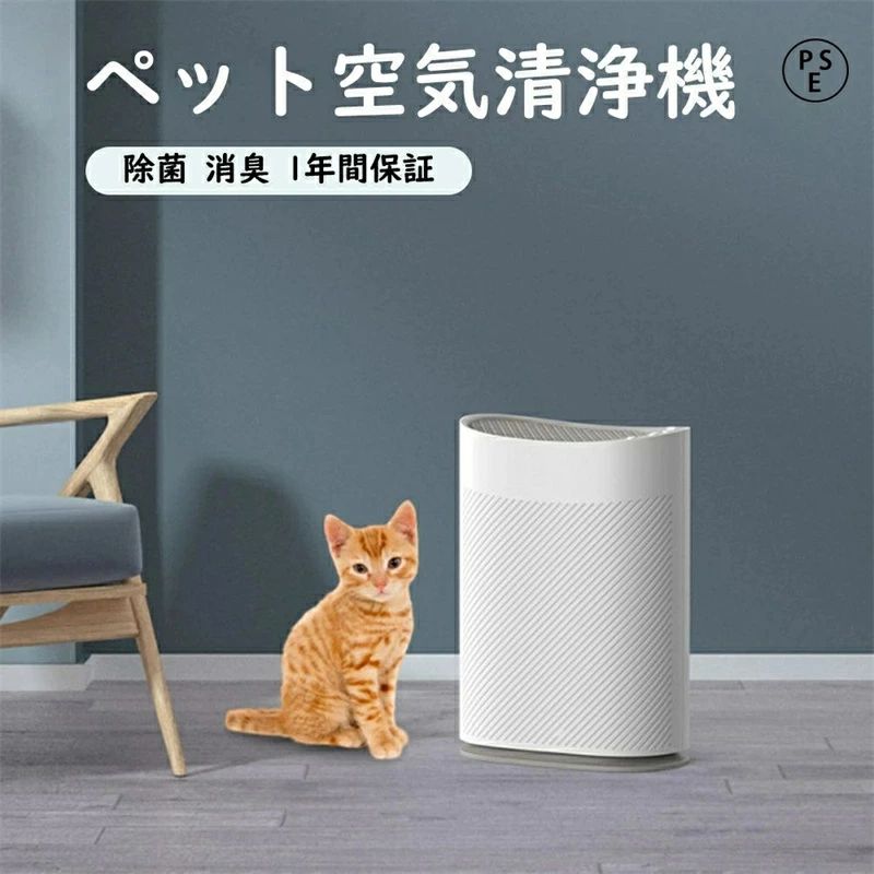 空気清浄機 花粉 小型 卓上 コンパクト PM2.5 脱臭 空気清浄器 新生活 送料無料 ハウスダスト ペット タバコ 3段階風速 小型 静音 ホワ