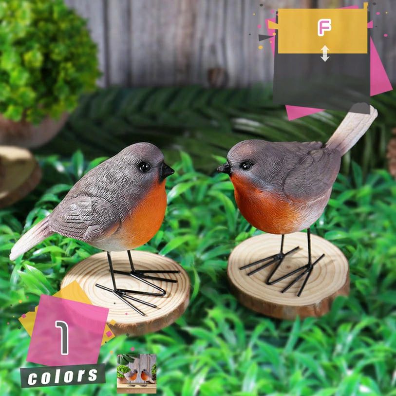 置物 オブジェ 動物 ガーデニング 庭 ガーデン オーナメント 鳥 装飾 インテリア ガーデン 癒し 樹脂 カントリー雑貨 可愛い おしゃれ