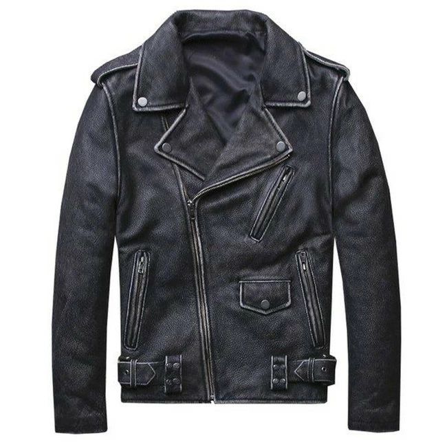 春秋冬 本革ジャケット カッコイイ ライダースジャケット ファッション 革ジャン レザーコート カジュアル防風牛革製ジャケット 送料無