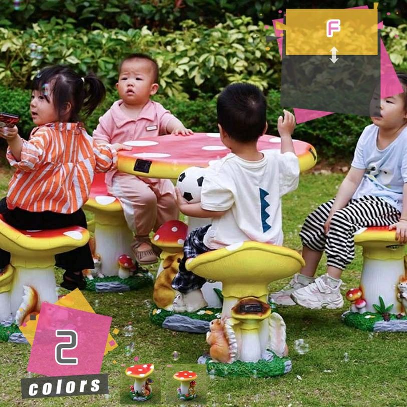 ガーデニングライト おしゃれ ガーデンライト 芝生 庭 置物ライト 庭のオブジェ置物 かわいい 誕生日 屋外 ソーラーライト きのこ 自動